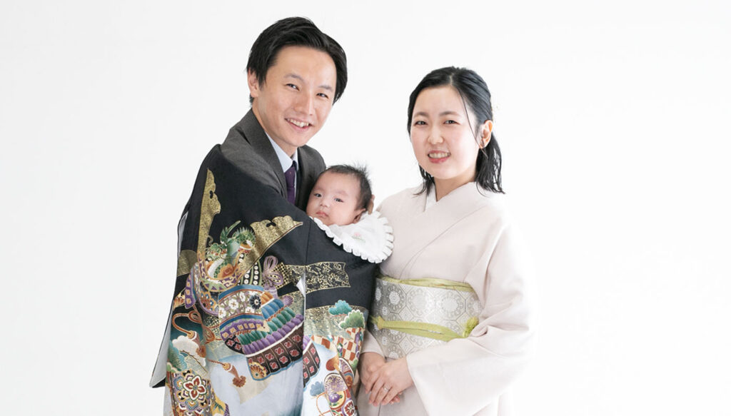お宮参り ママ訪問着レンタル