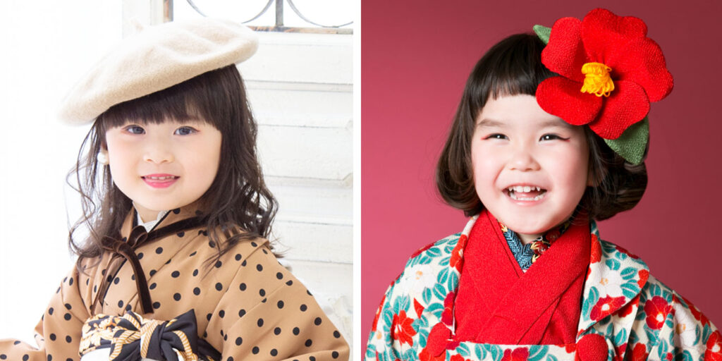 七五三３歳人気ヘアスタイル_ナチュラルなダウンスタイル