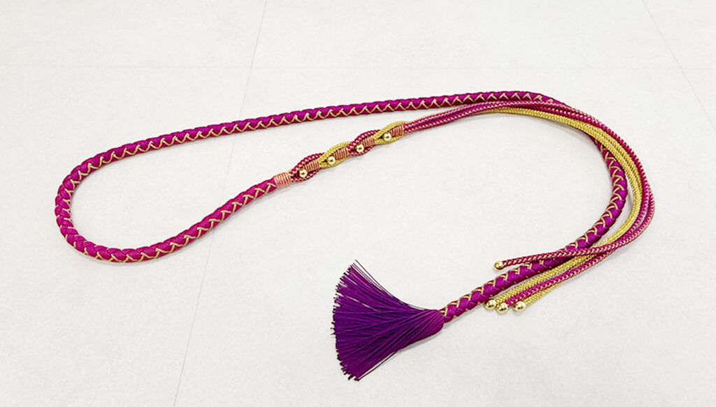 コラム：帯締め