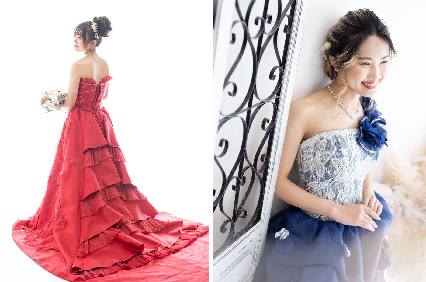 成人ドレスチェンジ