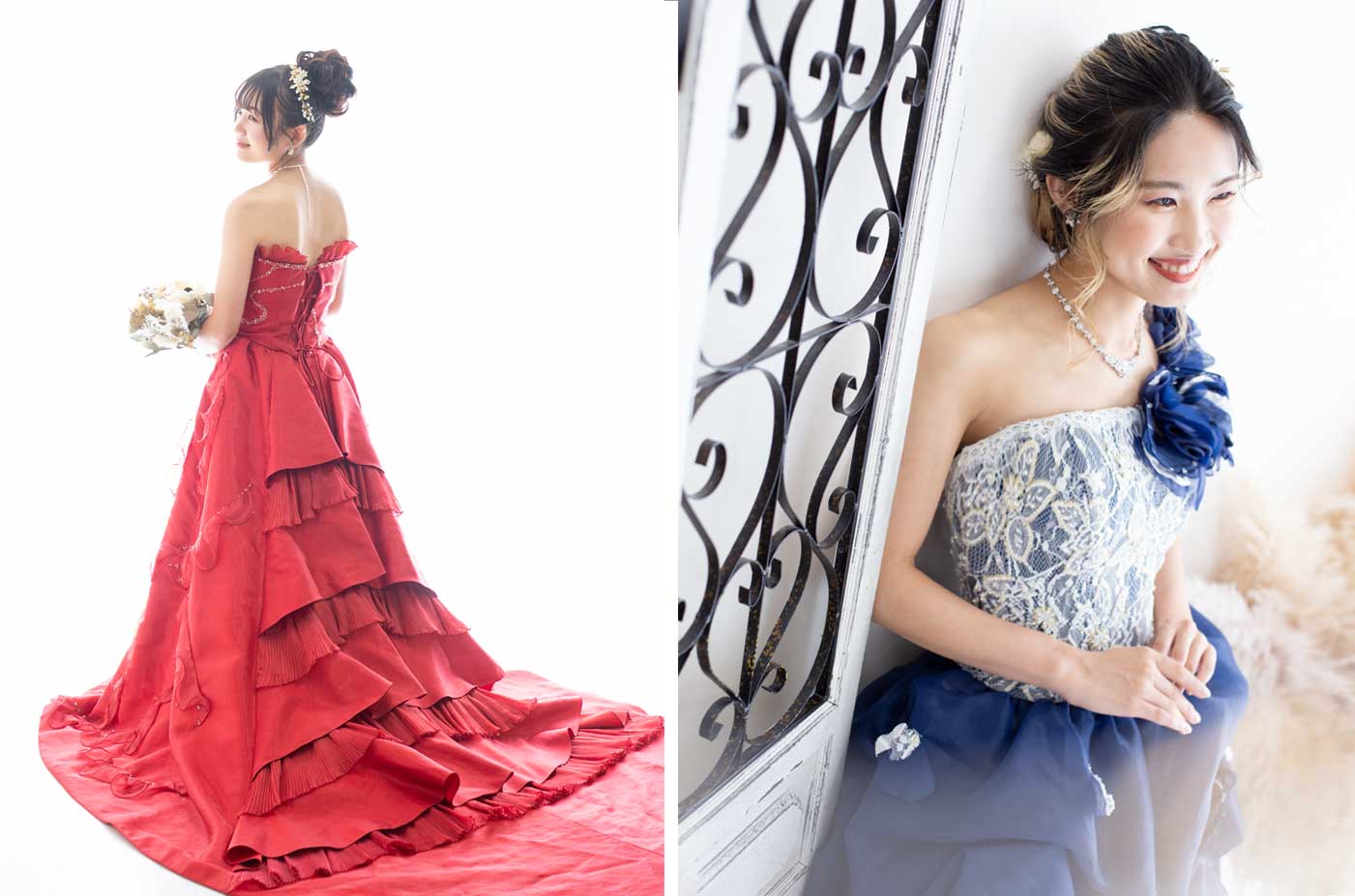 成人ドレスチェンジ