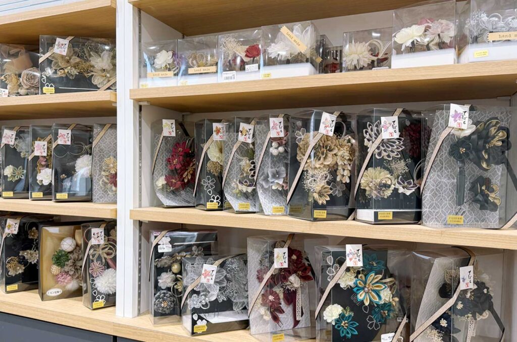 振袖用髪飾り 常時展示