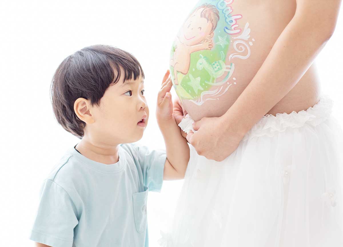 マタニティ 家族ショット