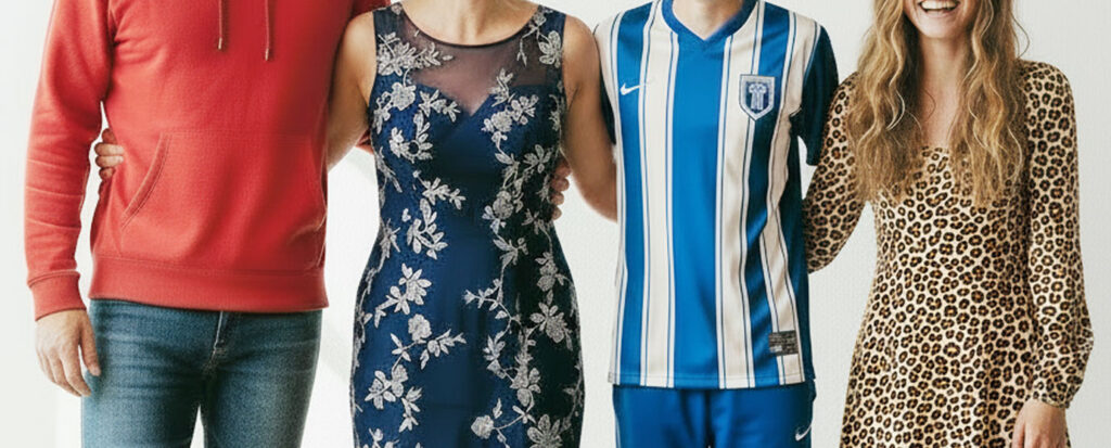 七五三 母親・父親・兄弟姉妹のNG服装イメージ