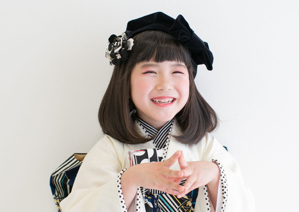 7歳のヘアスタイル_ダウンスタイル_2