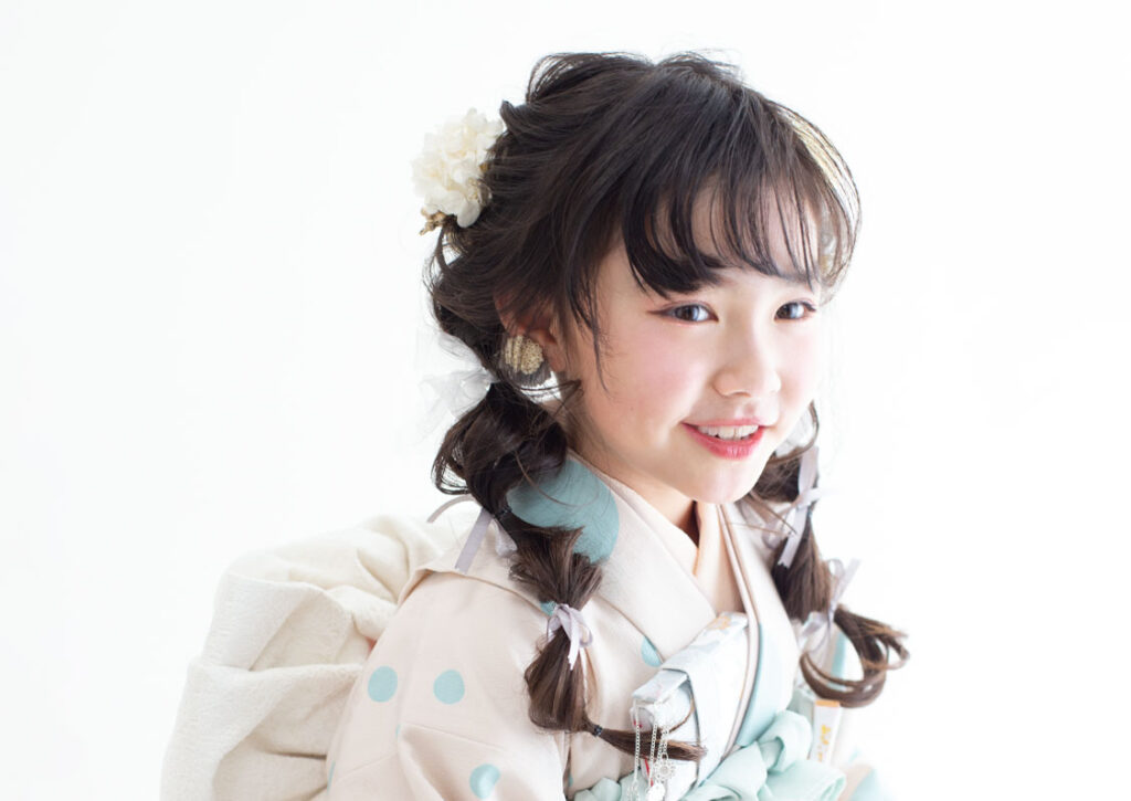 7歳のヘアスタイル_三つ編み_2