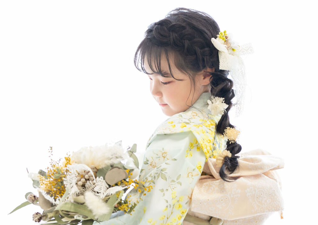 7歳のヘアスタイル_三つ編み_3