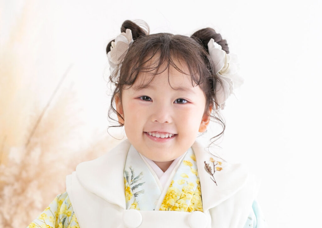 3歳のヘアスタイル_ゆるふわツイン1