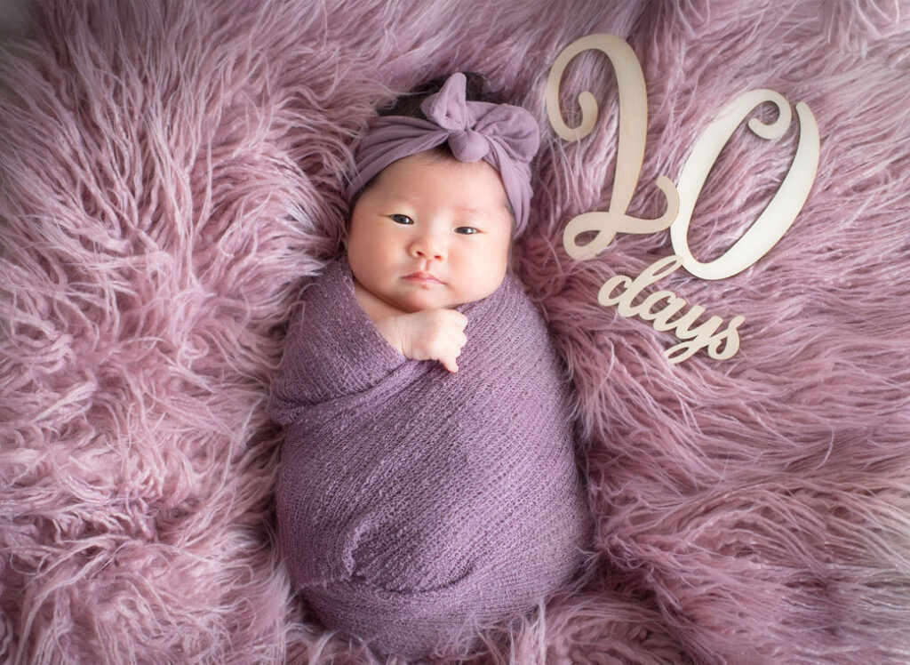 生後20日のニューボーンフォト
