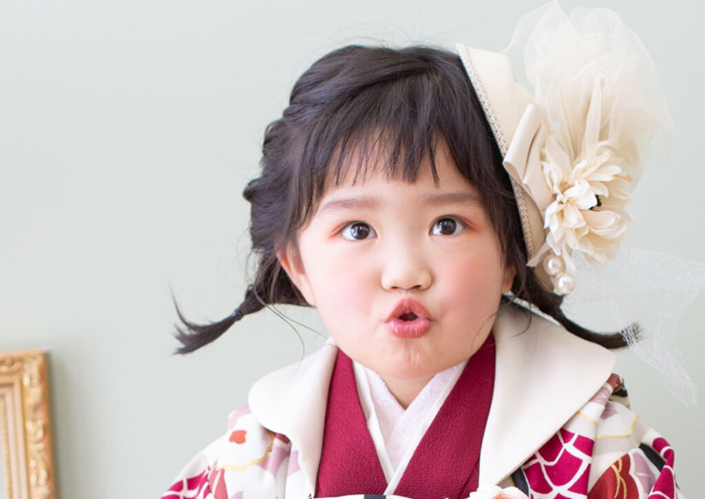 3歳のヘアスタイル_三つ編みスタイル3