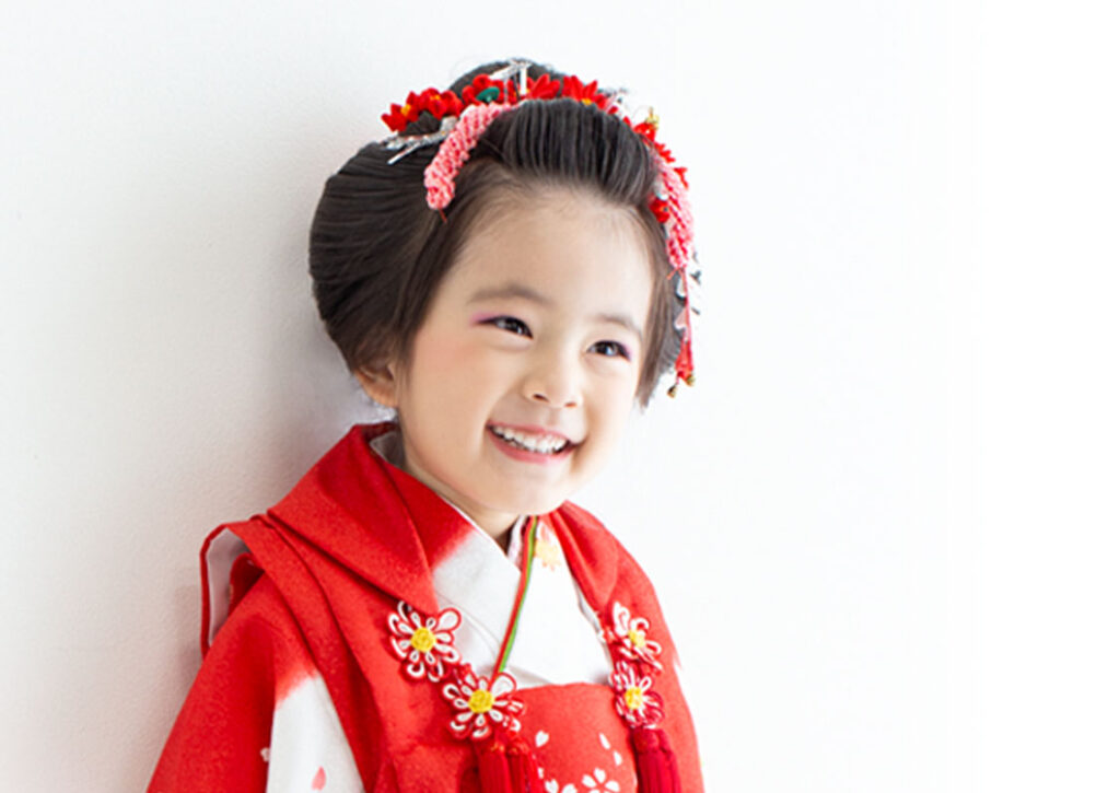 3歳のヘアスタイル_日本髪スタイル1