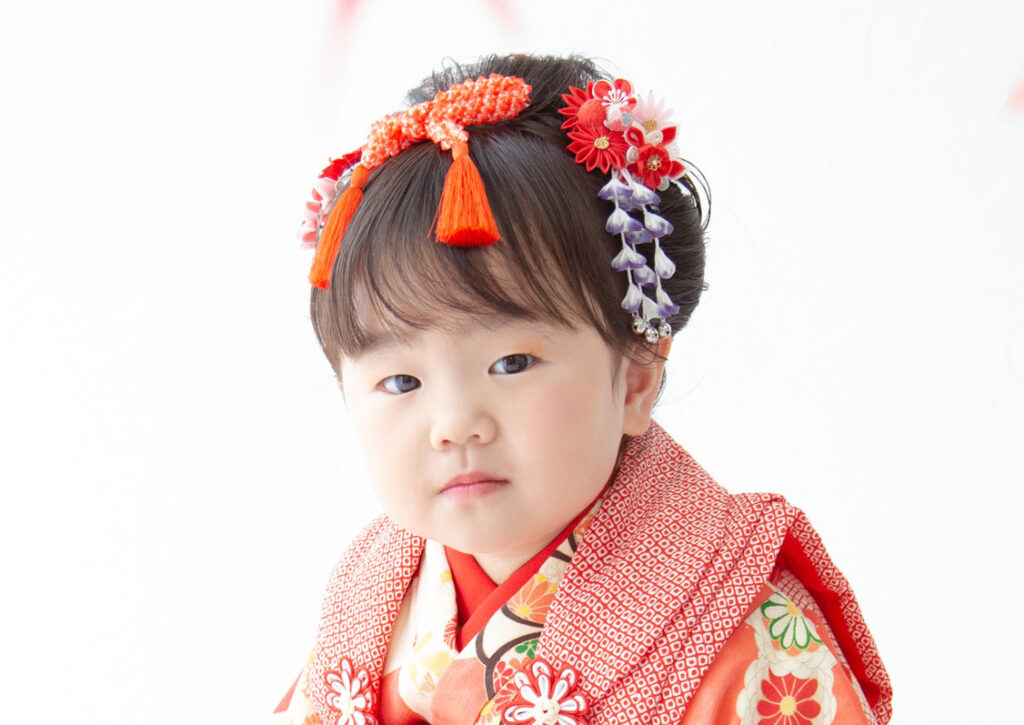3歳のヘアスタイル_日本髪スタイル2