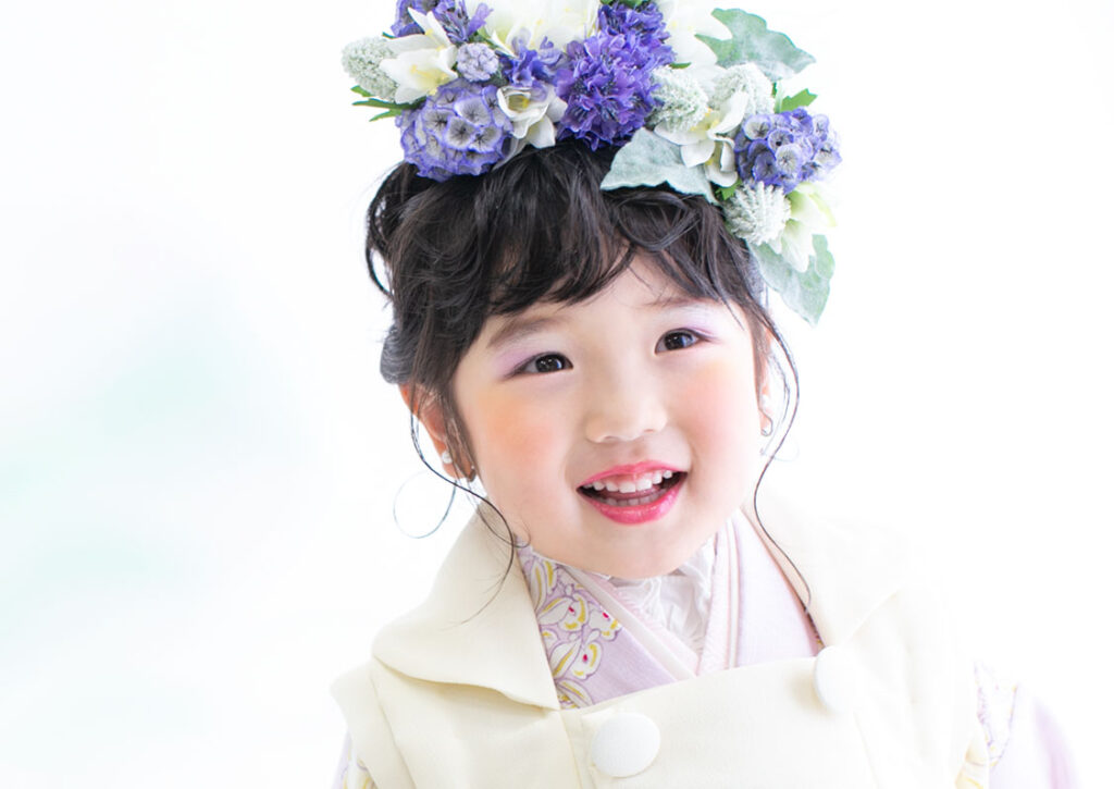 3歳のヘアスタイル_アップスタイル