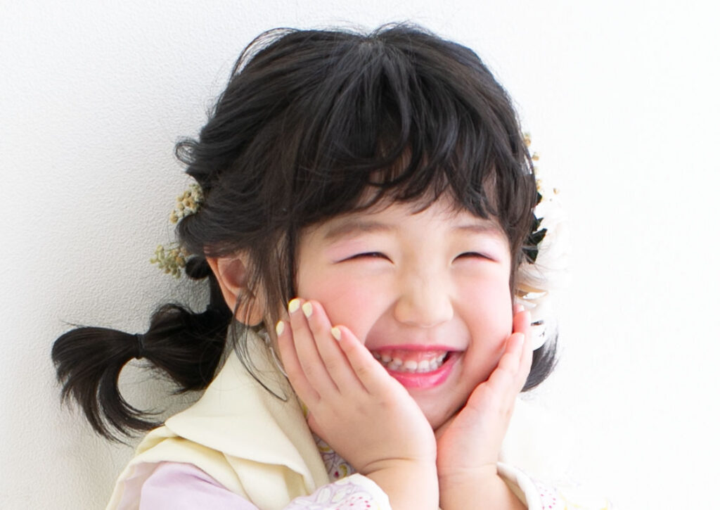 3歳のヘアスタイル_三つ編みスタイル