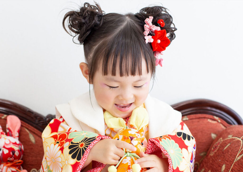 3歳のヘアスタイル_ゆるふわツイン