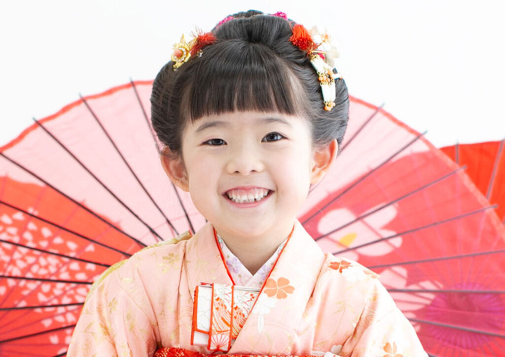 7歳のヘアスタイル_日本髪