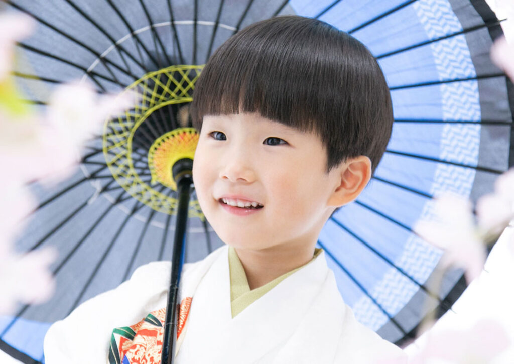 5歳のヘアスタイル_ストレート２
